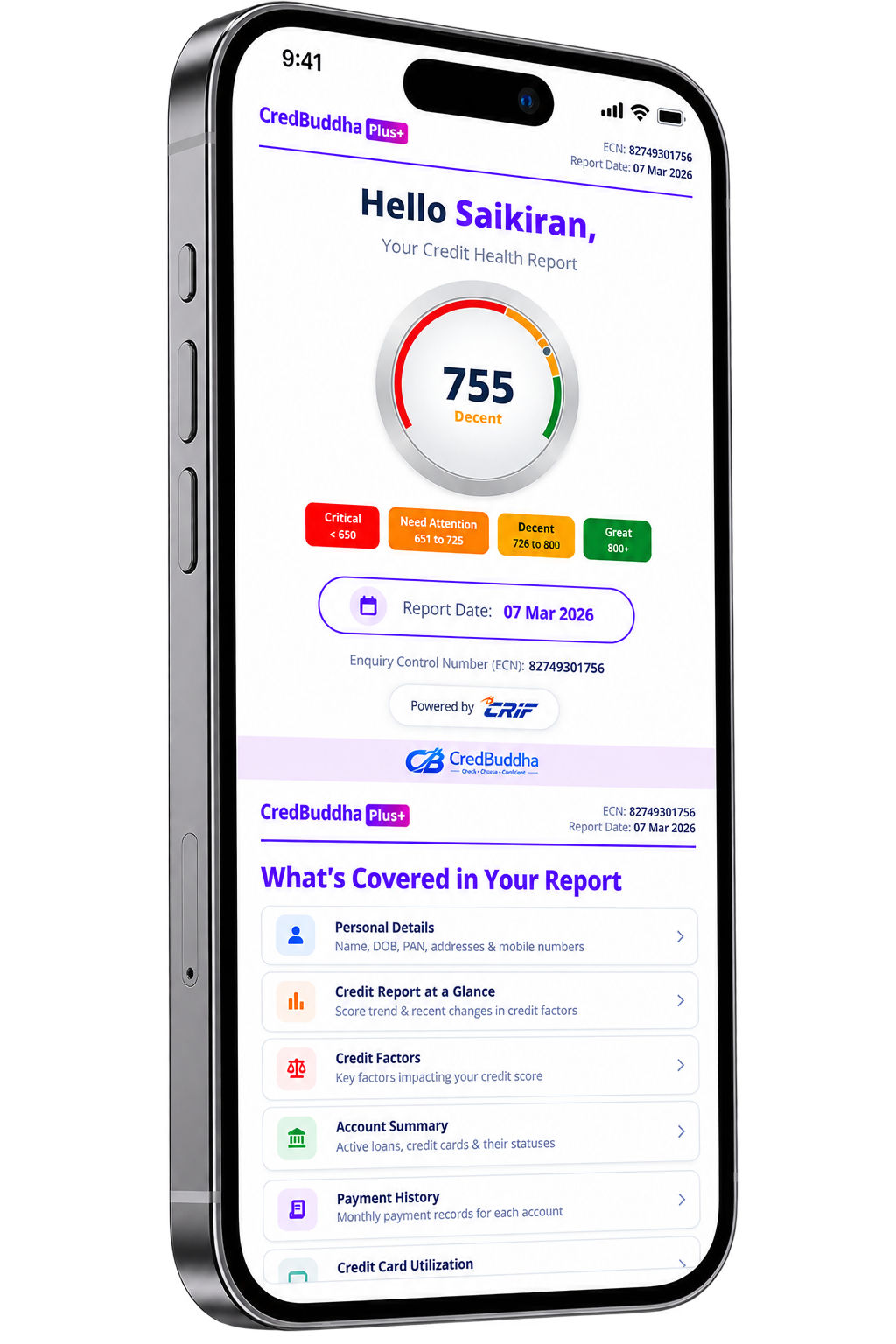 Credit Report Download